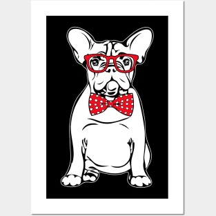 Funny Cute French Bulldog Frenchie mom dog lover Posters and Art